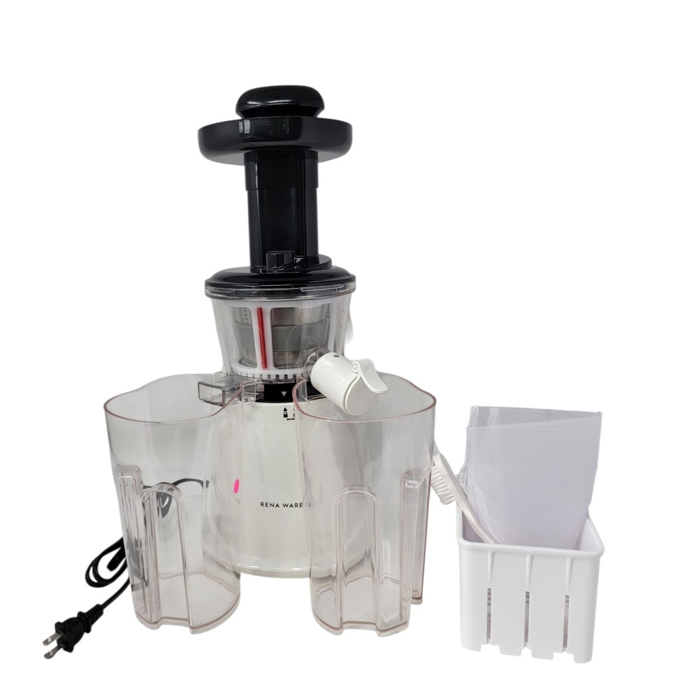 Rena Ware Nutrex Press Juicer 3500 Cold Press Masticating‎ Juicer Complete Kit